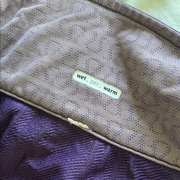 Lululemon Wet Dry Warm 1/2 Zip Pull Over Size 10 - Picture 6 of 8